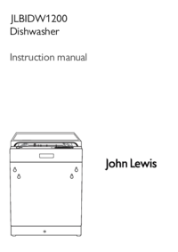 Para ver o documento John Lewis JLBIDW1200 Manual do Utilizador
